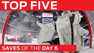 Top 5 Saves  Day 6  IIHFWorlds 2015 [upl. by Reinhold51]