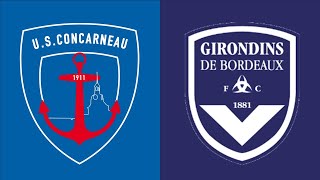 US Concarneau vs Bordeaux Résumé et Buts  Ligue 2 202324 [upl. by Okemak]