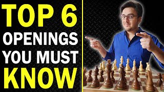 6 Best Chess Openings for Beginners  Top Moves Plans Strategy Gambits Tactics Traps amp Ideas [upl. by Einwahr]