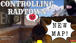 We Demolished At The New Rad Town Map On Rust [upl. by Ruthanne742]