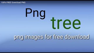 How to Download Unlimited PNG Images from pngtreecom  100 Free [upl. by Aromas]