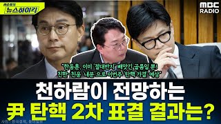 국민의힘 14일 표결도 불참할까천하람이 전망하는 14일 尹 탄핵 표결 결과는  천하람 권순표의 뉴스하이킥 MBC 241209 방송 [upl. by Tierell828]