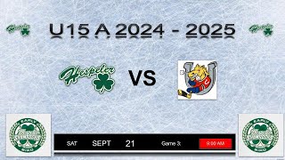 Hespeler Early Bird Game 3 Hespeler  Barrie Colts White Saturday September 21 2024 [upl. by Aser]