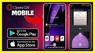 Opera GX PARA  ANDROID amp iPhone  iOS  Navegador Gamer para Móvil Mobile Tap2Tech 2022 [upl. by Pittel]