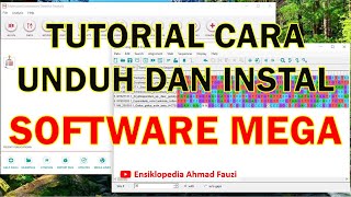 Cara unduh dan install MEGA Software Analisis Genetika Evolusi Molekuler [upl. by Papke]