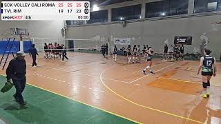 SCK Volley Cali ROMA vs Tvl Rim  10112024 [upl. by Charita340]