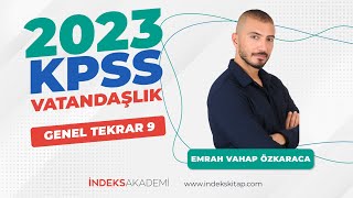 KPSS  Vatandaşlık Genel Tekrar 9  Emrah Vahap Özkaraca [upl. by Garretson]