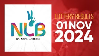 NLB Live Lottery Draw 20241101  0930 PM [upl. by Ahsinid707]