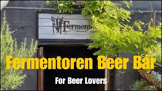 Fermentoren Beer Bar Copenhagen Great selection of beers 310724 [upl. by Siramad486]