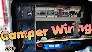 How to Wire camper 12v and 240v  CC19 [upl. by Aloisia]