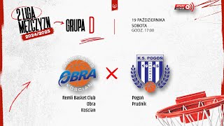 Remli Basket Club Obra Kościan  Pogoń Prudnik 2 LM [upl. by Luapnaes]