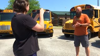 Habersham Co school bus driver starts Youtube channel to educate and inspire [upl. by Luby]