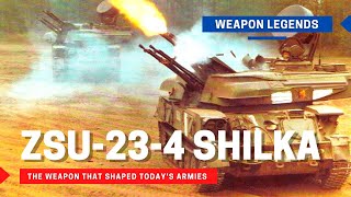 ZSU234 Shilka  The weapon that shaped todays armies [upl. by Anilatsyrc]