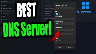 BEST DNS For Gaming on Windows 11 PC Easy Guide How to Find The Best DNS Server For Your Internet [upl. by Abbie]