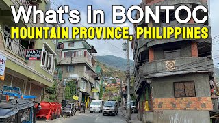 BONTOC Walking Tour  The Capital of Mountain Province in Northern Philippines [upl. by Eldredge572]