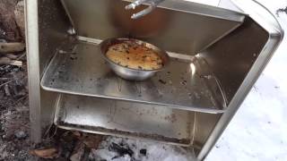 DIY Reflector Oven with phone 2 [upl. by Axia]