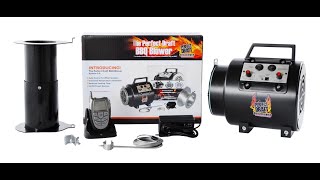 The Perfect Draft BBQ Blower  Best Accessory Barbecue Tool Ad [upl. by Badr]