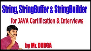 String StringBuffer amp StringBuilder for JAVA Certification amp Interviews [upl. by Eanel352]