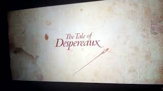 Closing to The Tale of Despereaux DVD 20082009 [upl. by Goodhen]