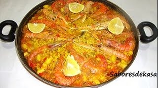 Paella de marisco [upl. by Balfour441]