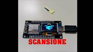 Analizzatore di reti WiFi  ESP8266  OLED [upl. by Tearle]