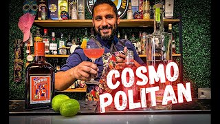 🗽EL COCTEL DE NEW YORK 🗽 👆COSMOPOLITAN👆 [upl. by Nanoc]