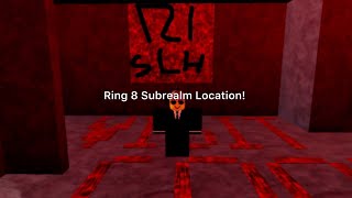 JToH Ring 8 Subrealm Location [upl. by Rice]