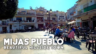 Mijas Pueblo Spain Beautiful Hillside Town Update March 2022 Costa del Sol  Málaga 4K [upl. by Joacima]