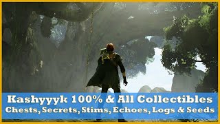 Kashyyyk 100 Explored amp All Collectibles  Star Wars Jedi Fallen Order [upl. by Merce277]