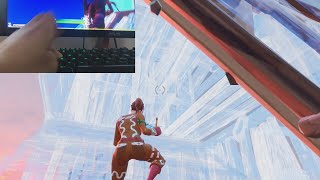 HANDCAM of the FASTEST Editor in Fortnite [upl. by Orlov]