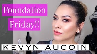 Kevyn Aucoin Sensual Skin Enhancer amp Sensual Skin Primer Review amp Demo  Oily skin [upl. by Netsrik]