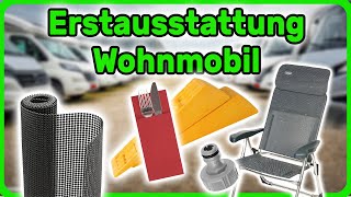 DINGE die ich gern VORHER GEKANNT hätte 🚐 Grundausstattung Wohnmobil [upl. by Mir718]