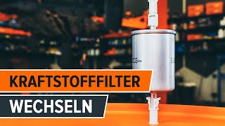 Wie VW  AUDI  SEAT  SKODA Kraftstofffilter wechseln TUTORIAL  AUTODOC [upl. by Aerdnahs]