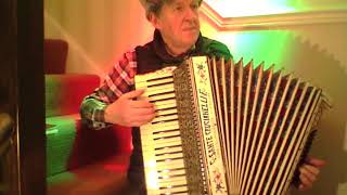 катюша  Katyusha Russian song on a Crucianelli accordion [upl. by Alleuqcaj]