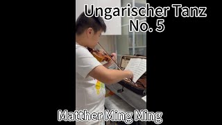 Violin Ungarischer Tanz No 5 [upl. by Sternick]