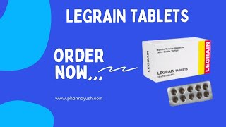 Legrain Tablet  Legend pharmaceuticals  Migraine Vertigo Headaches [upl. by Yleoj]