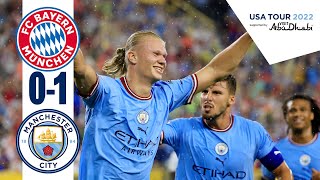 HIGHLIGHTS Haaland Scores on Debut  Bayern Munich 01 Man City [upl. by Odracer]