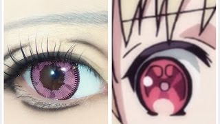 Yui Komori  Tutorial  Anime Eye Makeup 84 [upl. by Nail]