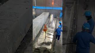 Zinc Coating Process Of Huge Steel Pipe [upl. by Ariet]