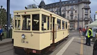 150 jaar trams in Gent 18 mei 2024 GentSint Pieters [upl. by Schwenk]