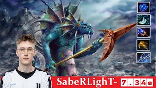 DOTA 2 SabeRLighT the SLARDAR OFFLANE 734e [upl. by Chaiken]