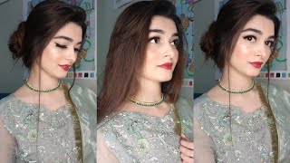 Wedding guest look  Pakistani brands  Makeup amp Skincare  Affordable [upl. by Sigmund]