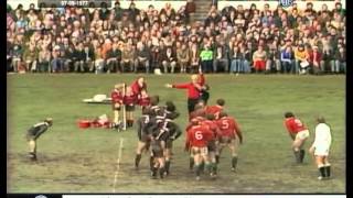 1977 Rugby Union Match New Zealand All Blacks vs British and Irish Lions 2nd Test [upl. by Sesilu732]