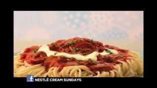 How To Make Nestle Cream Spaghetti  NESTLE CREAM  Nestlé PH [upl. by Det169]