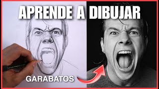 NO SABES DIBUJAR ROSTROS APRENDE con GARABATOS [upl. by Stacie]