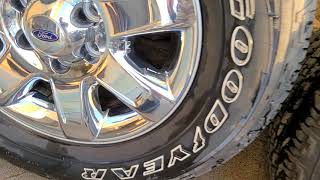 Refurbishing Used Ford F150 Wheels With Steel Wool [upl. by Sral]