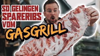 Rippchen vom Gasgrill  Ribs in 35 Stunden So einfach amp lecker  SizzleBrothers [upl. by Joe]