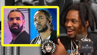 Denzel Curry INDEPTH Review of Drake vs Kendrick Lamar Battle [upl. by Saxon]