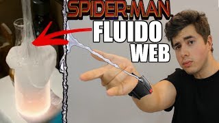 COMO HACER FLUIDO ARACNIDO DE SPIDERMAN  Carlos Te [upl. by Elson37]