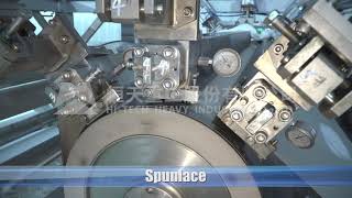 HTHI Spunlace Machine in Spunlace Nonwoven Production Line [upl. by Yesac672]